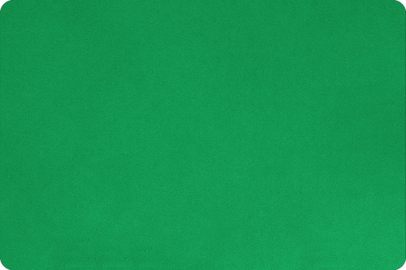 KELLY GREEN - Minky Fabric